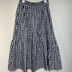 Who What Wear gingham skirt